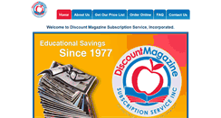 Desktop Screenshot of discountmagazineweb.com