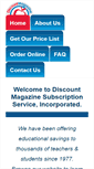 Mobile Screenshot of discountmagazineweb.com